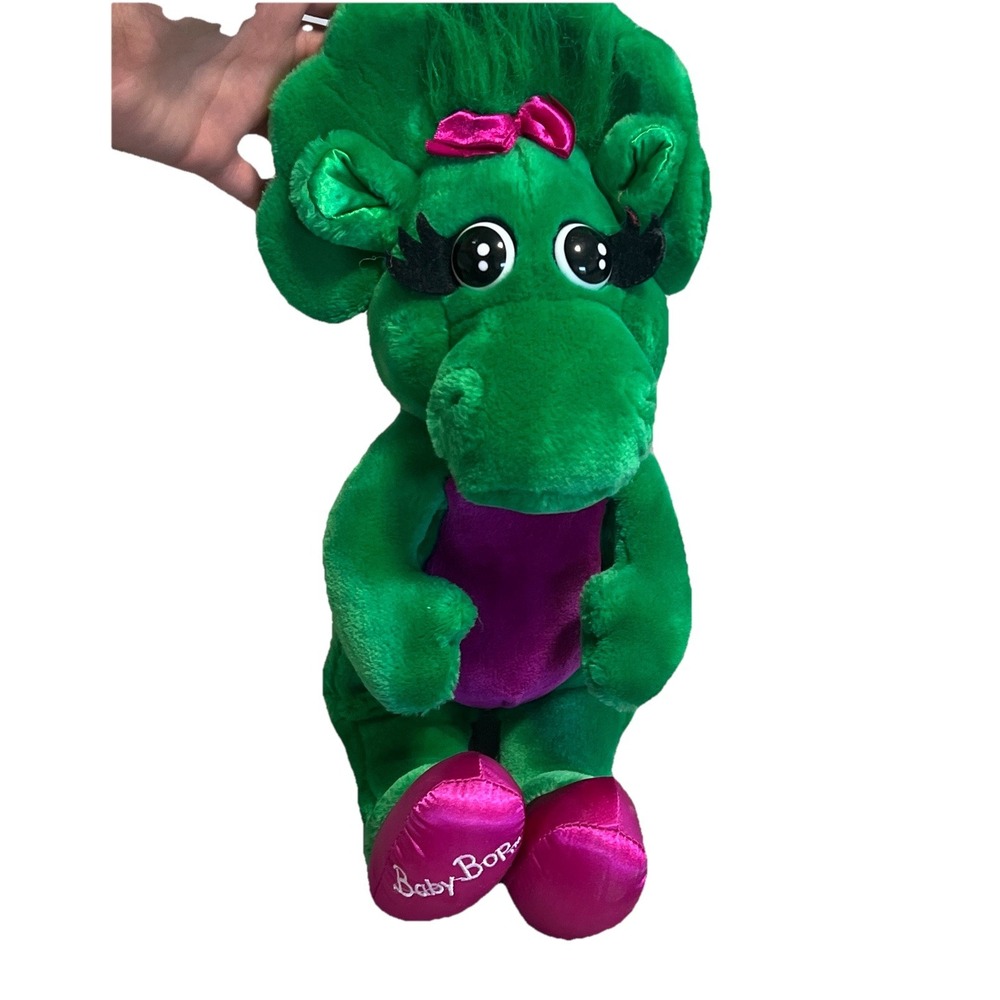 Vintage Baby Bop 1992 Dinosaur 16" Plush from Barney by The Lyons Group